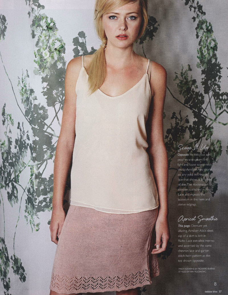 Debbie Bliss Knitting Magazine 2014 春夏 - 紫蘇 - 紫蘇的博客