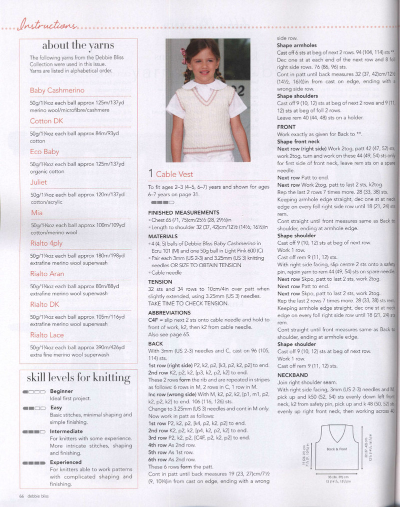 Debbie Bliss Knitting Magazine 2014 春夏 - 紫蘇 - 紫蘇的博客