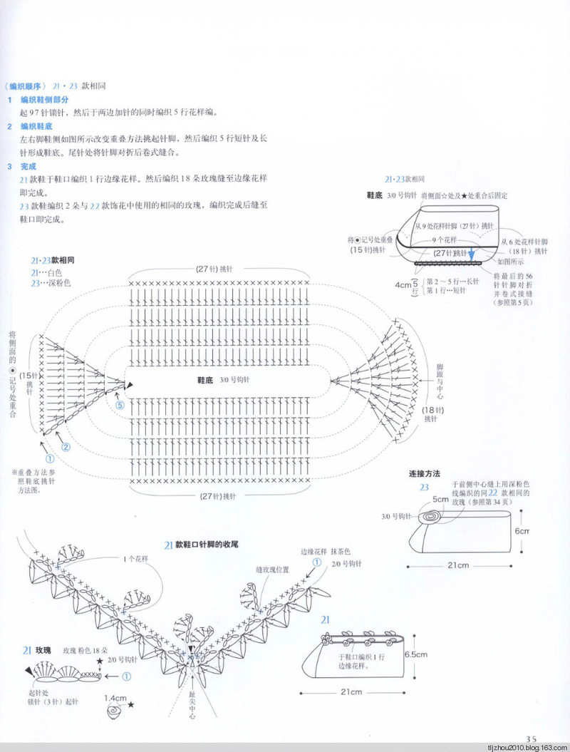 鉤針編織薔薇花樣小物 2013 - 紫蘇 - 紫蘇的博客