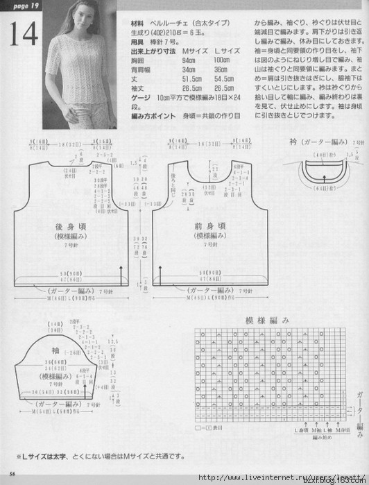ЯПОНСКИЙ ЖУРНАЛ ПО ВЯЗАНИЮ NV5834 - 編織幸福 - 編織幸福的博客
