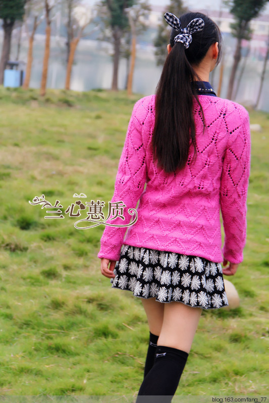 千嬌百媚~~葉子花低領(lǐng)常規(guī)毛衫（蘭心蕙質(zhì)2014） - 蘭心蕙質(zhì) - 蘭心蕙質(zhì)藍(lán)云海