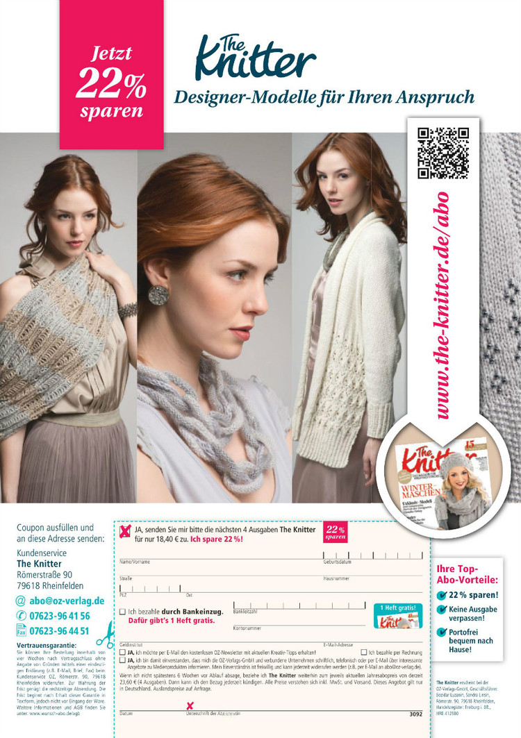 The Knitter Issue 21 2015 - 輕描淡寫 - 輕描淡寫
