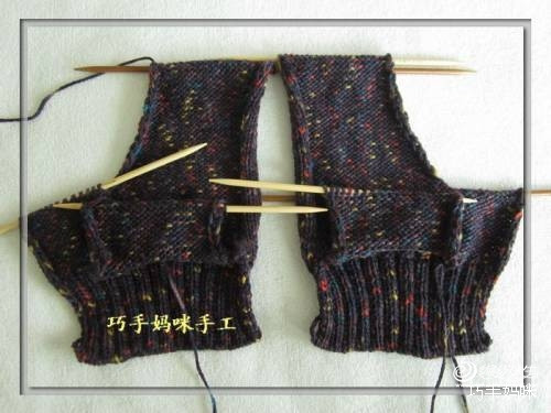 【巧手媽咪】-----插口袋的織法 - 其樂融融 - qilerongrong824