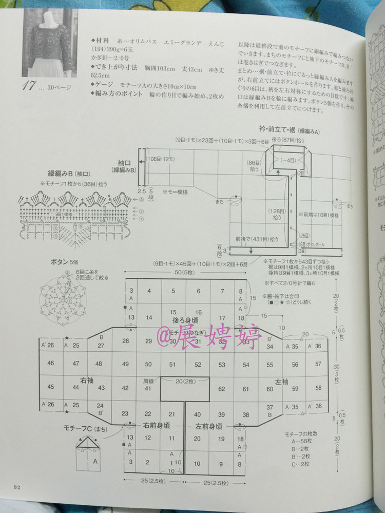 日亞新書：美針編奧林巴斯貴婦人50周年超人氣精選集 （美しいかぎ針編ベストセレクション 永遠(yuǎn)のエミーグランデ） - 展娉婷 - 展娉婷的鉤針世界