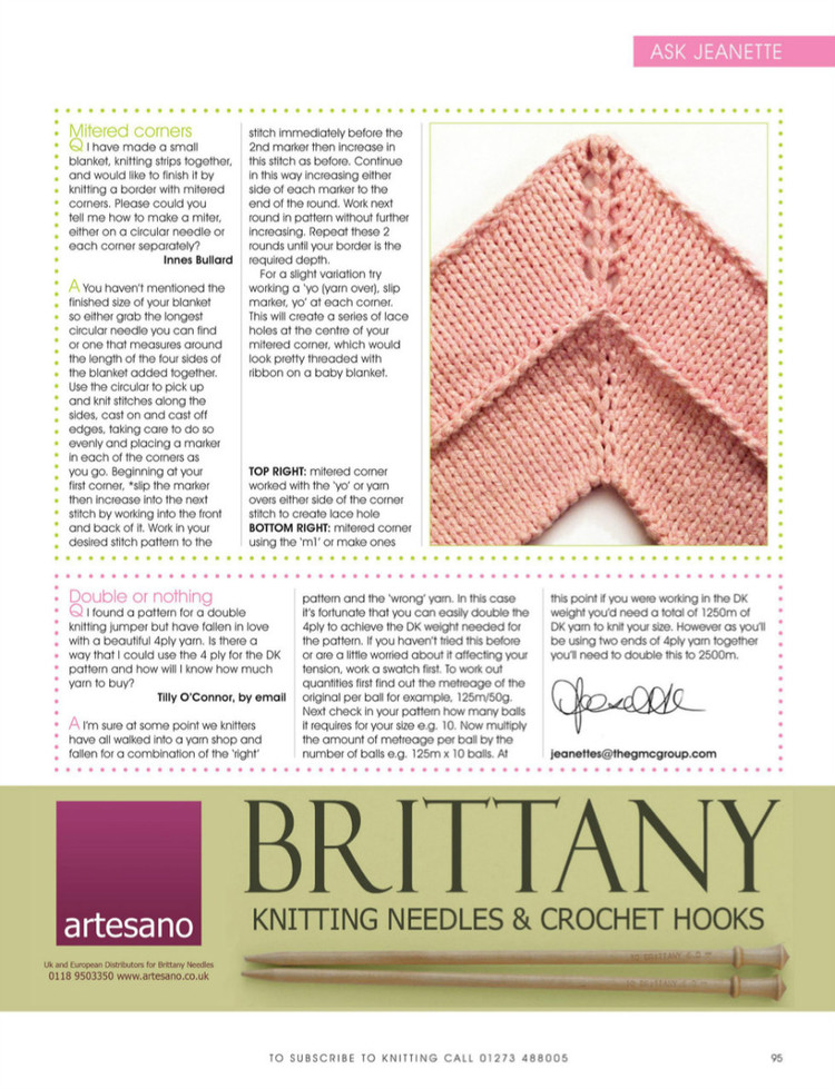 Knitting  Issue 88 2015 - 輕描淡寫 - 輕描淡寫