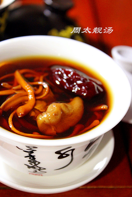 花膠紅棗蟲草花----灼灼其華 - 周太靚湯 - 周太靚湯
