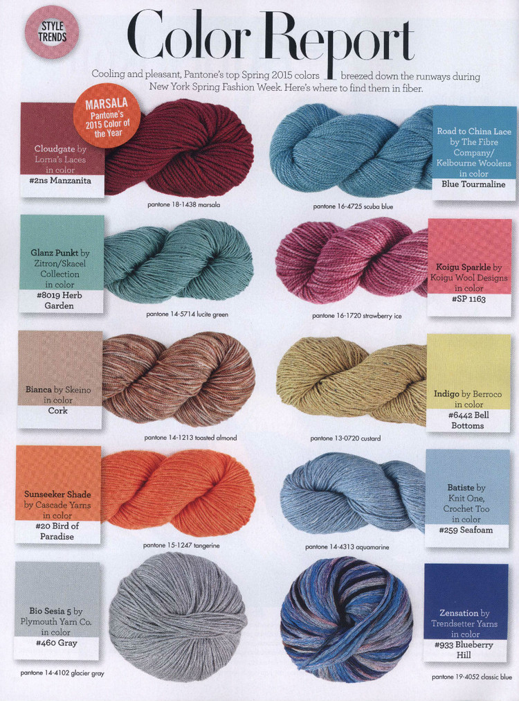 Vоguе Knitting Internаtiоnаl Spring/Summer 2015 - 輕描淡寫 - 輕描淡寫