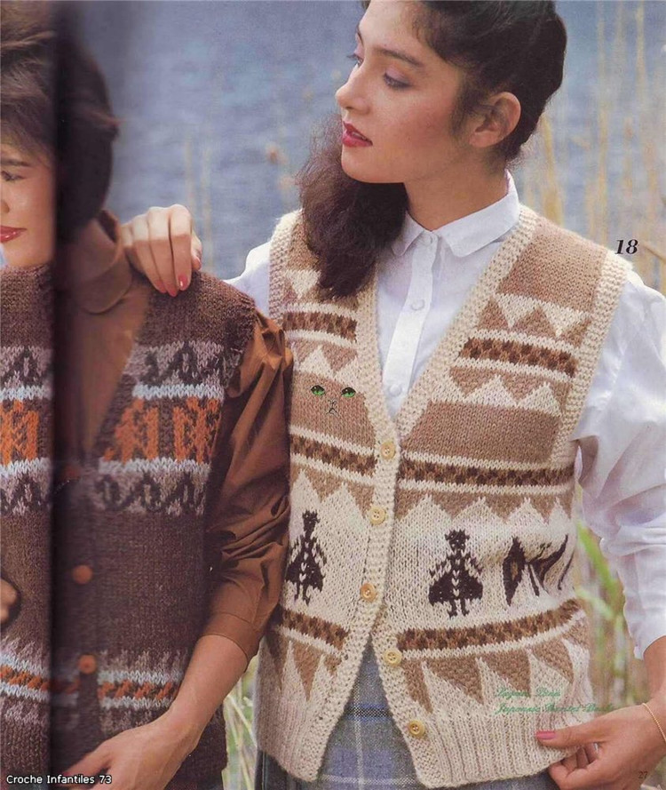 Alpaca Sweater冬季的提花毛衣 - 非編魚 - 非編魚的博客