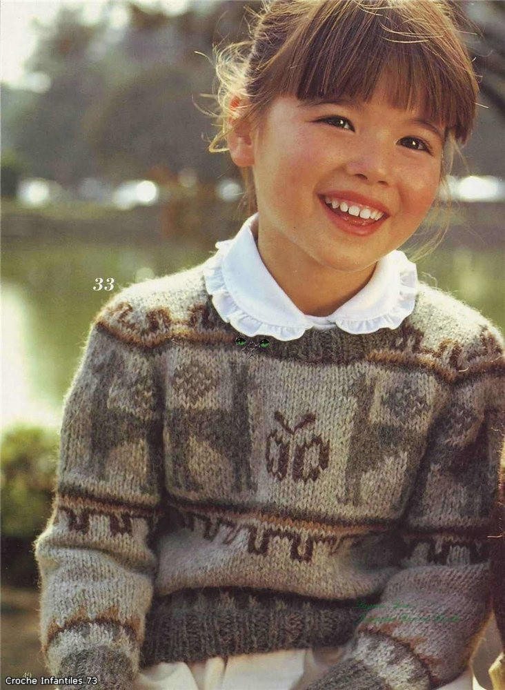 Alpaca Sweater冬季的提花毛衣 - 非編魚 - 非編魚的博客