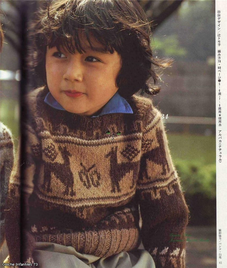 Alpaca Sweater冬季的提花毛衣 - 非編魚 - 非編魚的博客