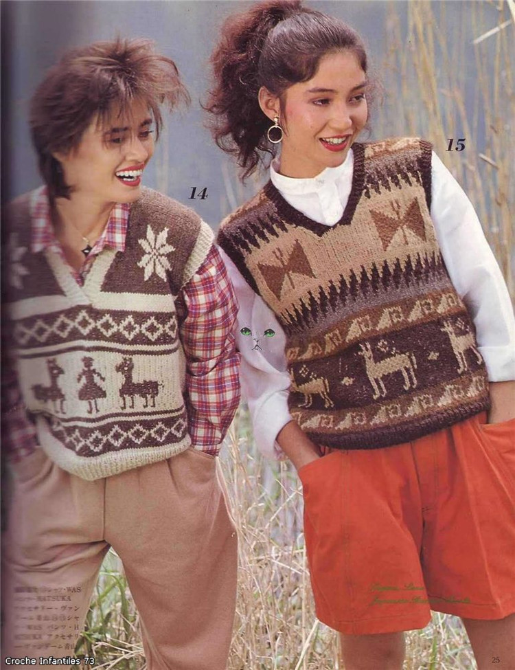 Alpaca Sweater冬季的提花毛衣 - 非編魚 - 非編魚的博客