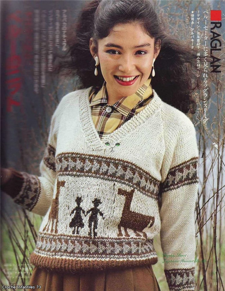 Alpaca Sweater冬季的提花毛衣 - 非編魚 - 非編魚的博客