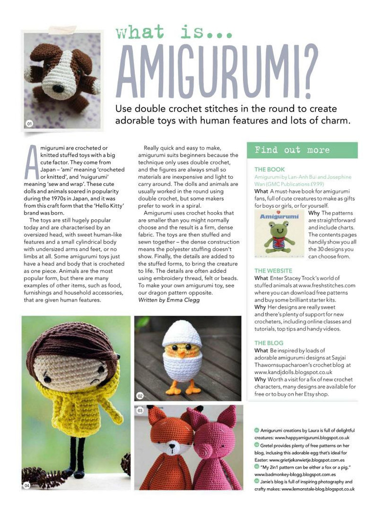 Simply Crochet Issue ONE 2013 - 紫蘇 - 紫蘇的博客