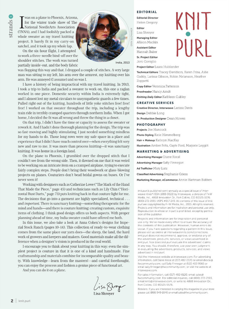 Knit. Purl Spring-Summer 2016 - 輕描淡寫(xiě) - 輕描淡寫(xiě)