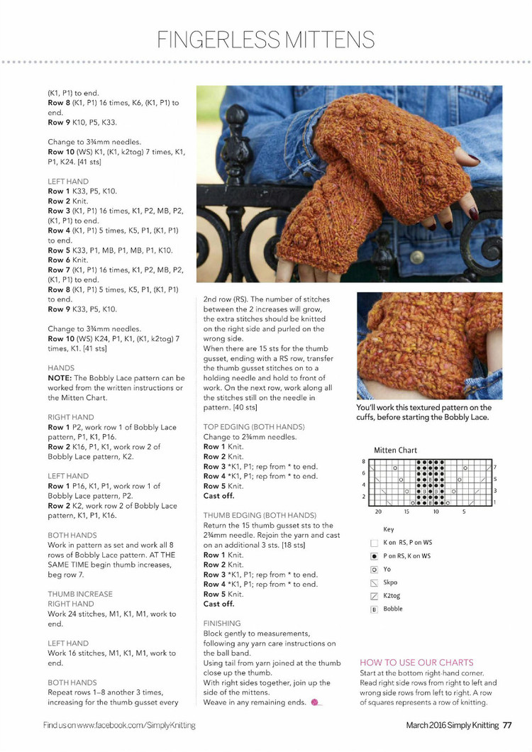 Simply Knitting №143 2016 - 輕描淡寫 - 輕描淡寫