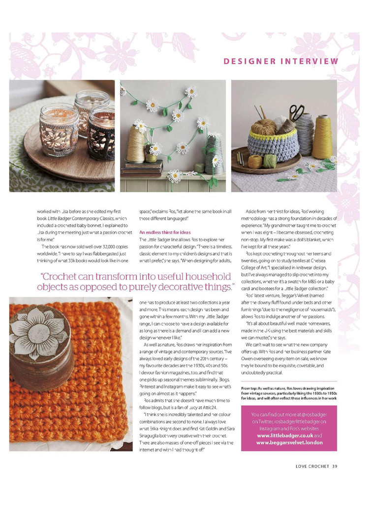 Love Crochet January 2017 - 輕描淡寫(xiě) - 輕描淡寫(xiě)