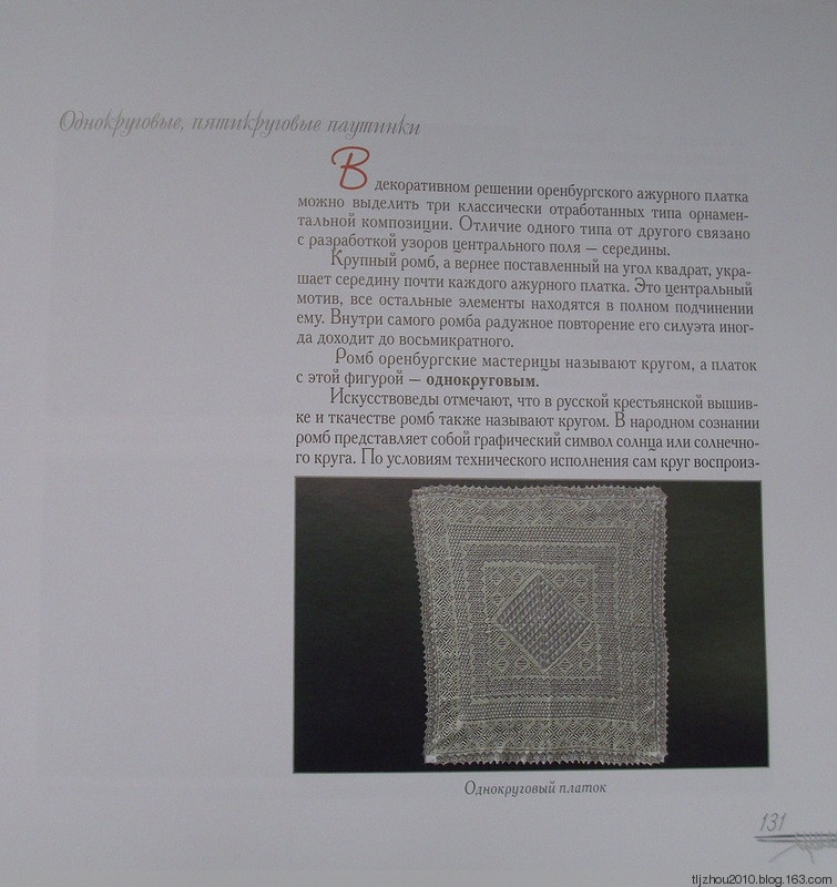 Так вяжут платки в Оренбурге -2010 - 紫蘇 - 紫蘇的博客