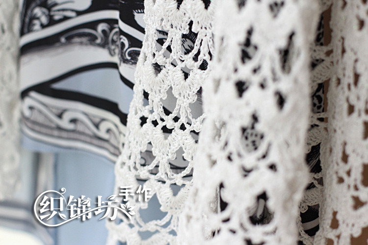 【織錦坊手作】——淺秋  志田款精致蕾絲長(zhǎng)披肩 - yun815 - yun815的個(gè)人主頁(yè)