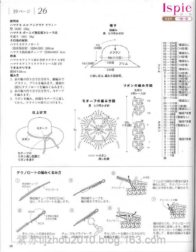 鉤編手袋專輯 - 紫蘇 - 紫蘇的博客