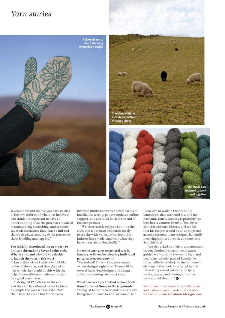 The Knitter Issue 93 2015 - 輕描淡寫 - 輕描淡寫