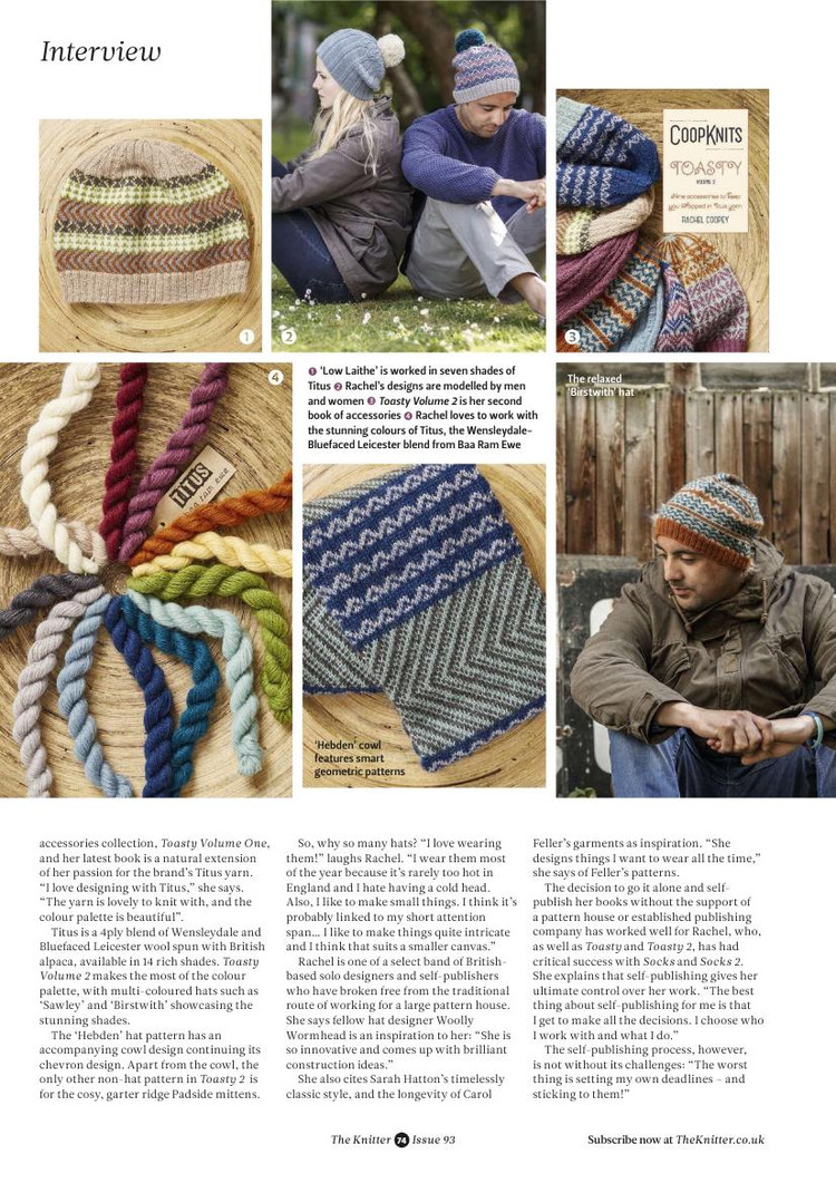 The Knitter Issue 93 2015 - 輕描淡寫 - 輕描淡寫