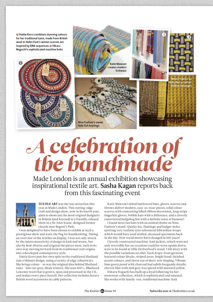 The Knitter Issue 93 2015 - 輕描淡寫 - 輕描淡寫