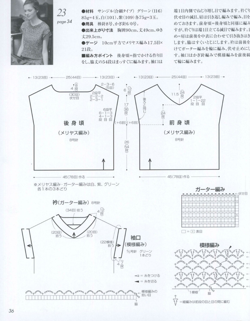 Lets Knit Series №80399 2014 春夏 - 紫蘇 - 紫蘇的博客