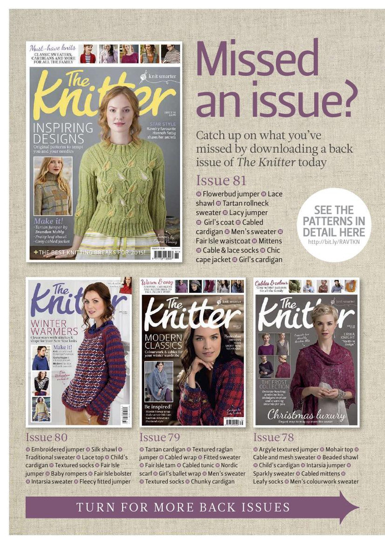 The Knitter Issue 82 2015 - 輕描淡寫 - 輕描淡寫