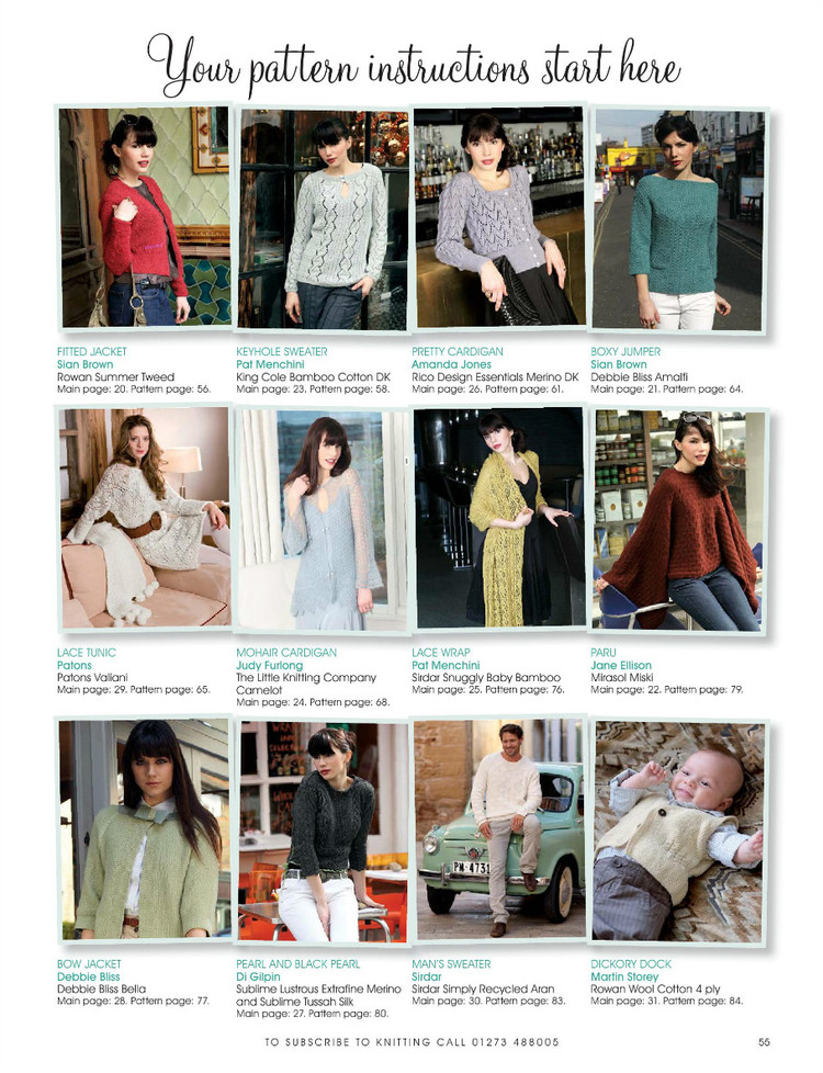 Knitting  Issue 102  2012 - 輕描淡寫 - 輕描淡寫