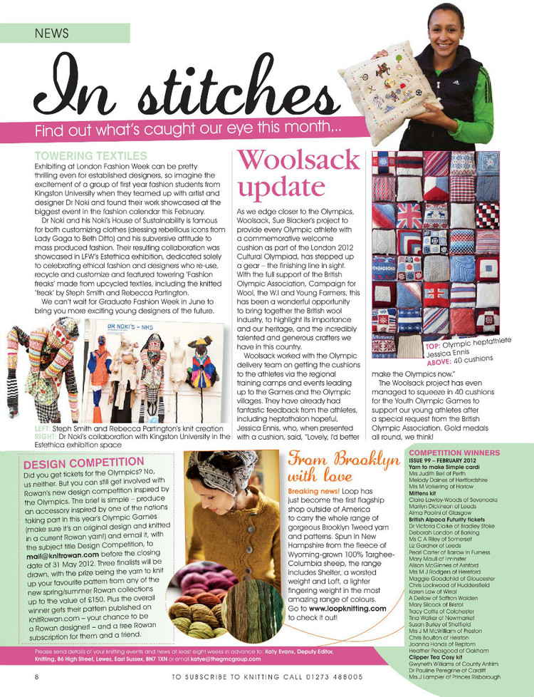 Knitting  Issue 102  2012 - 輕描淡寫 - 輕描淡寫