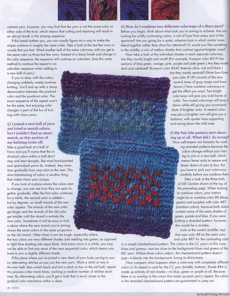 Noro Knitting Magazine 2014 春/夏 - 紫蘇 - 紫蘇的博客