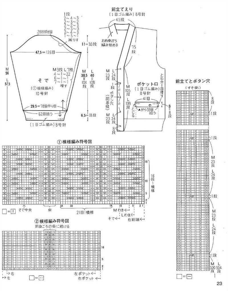 中老年冬季編織上裝-日文 - li98929 - 老妖兒的博客