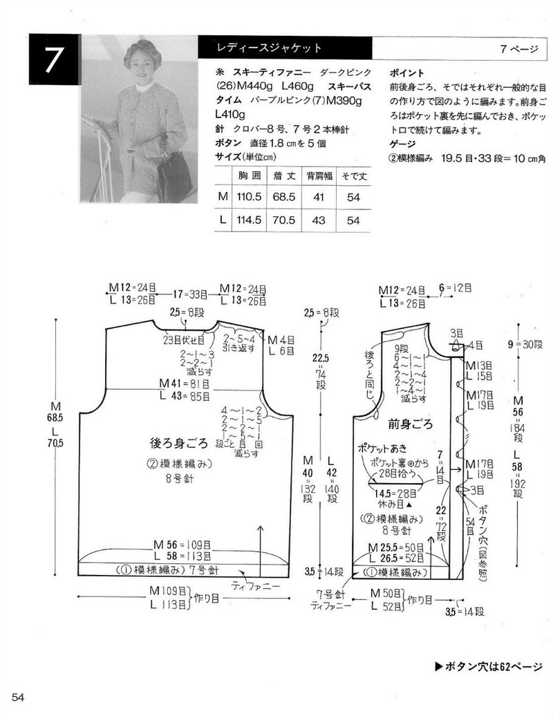 中老年冬季編織上裝-日文 - li98929 - 老妖兒的博客