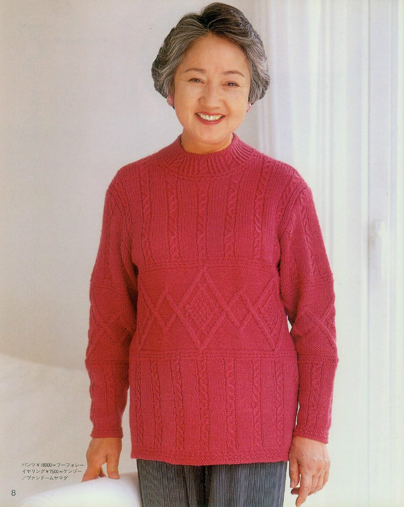 中老年冬季編織上裝-日文 - li98929 - 老妖兒的博客