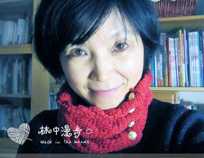 阿倫風(fēng)圍脖 - 林中漫步 - 鉤針時光