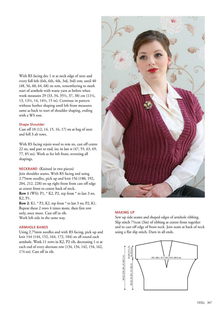 A Stitch in Time :Vintage Knitting Patterns 1930-1959, Vol.2 - 輕描淡寫(xiě) - 輕描淡寫(xiě)