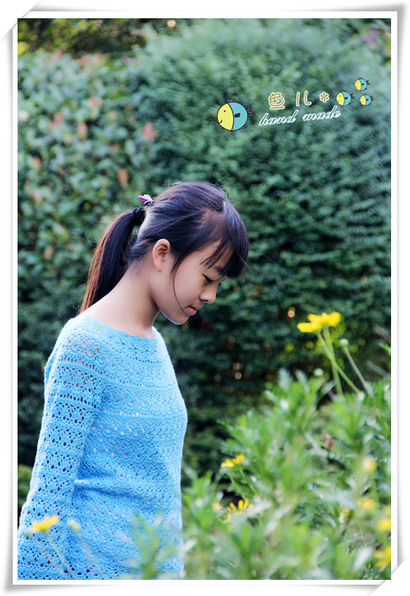 藍蔥~~~經(jīng)典蔥衣百鉤不厭    34 - 魚兒 - 魚兒的小溪