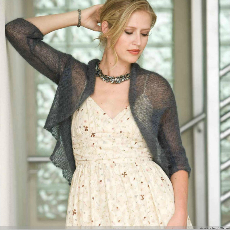 Veronique——真絲馬海小批（French Girl Knits2009） - Vivian - Vivian天天向尚