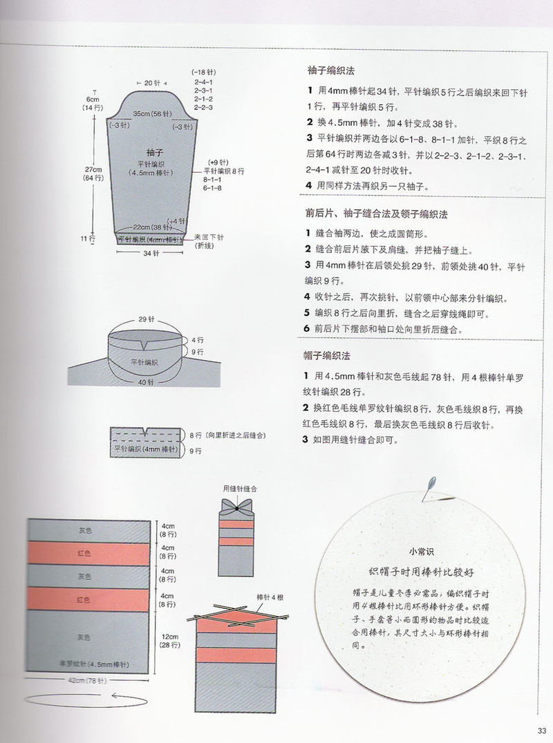 輕松編織兒童毛衣  秋冬裝 - 紫蘇 - 紫蘇的博客