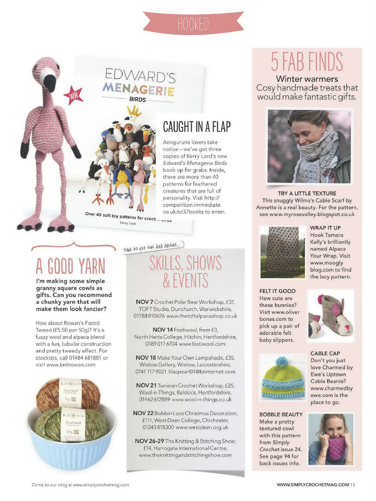 Simply Crochet  Issue 37 2015 - 輕描淡寫 - 輕描淡寫