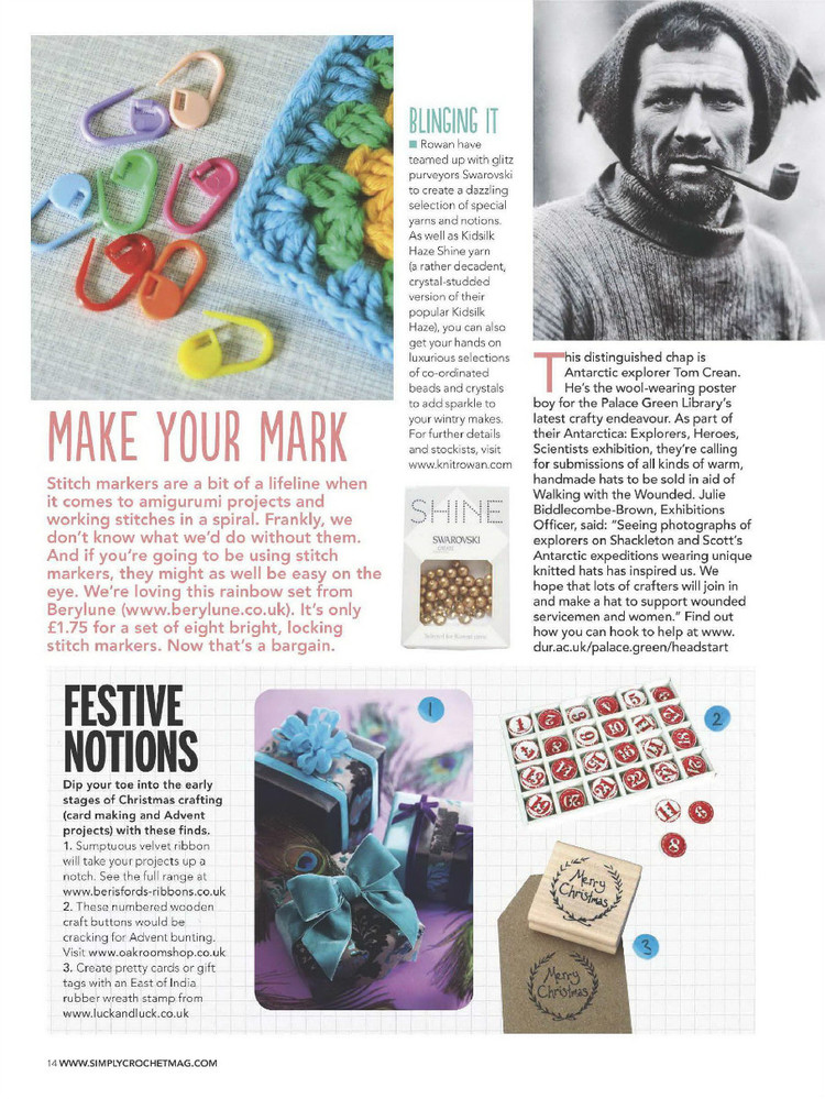 Simply Crochet  Issue 37 2015 - 輕描淡寫 - 輕描淡寫