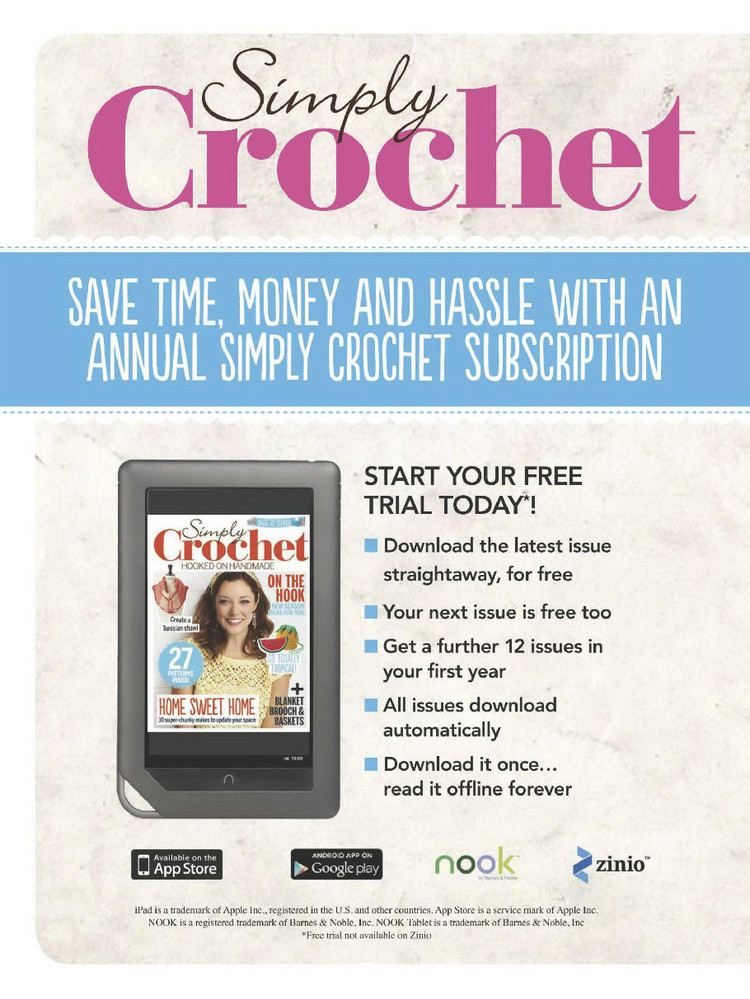 Simply Crochet  Issue 37 2015 - 輕描淡寫 - 輕描淡寫