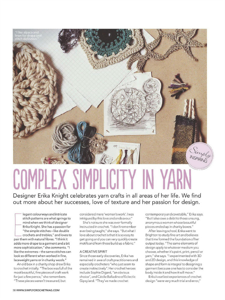 Simply Crochet  Issue 37 2015 - 輕描淡寫 - 輕描淡寫