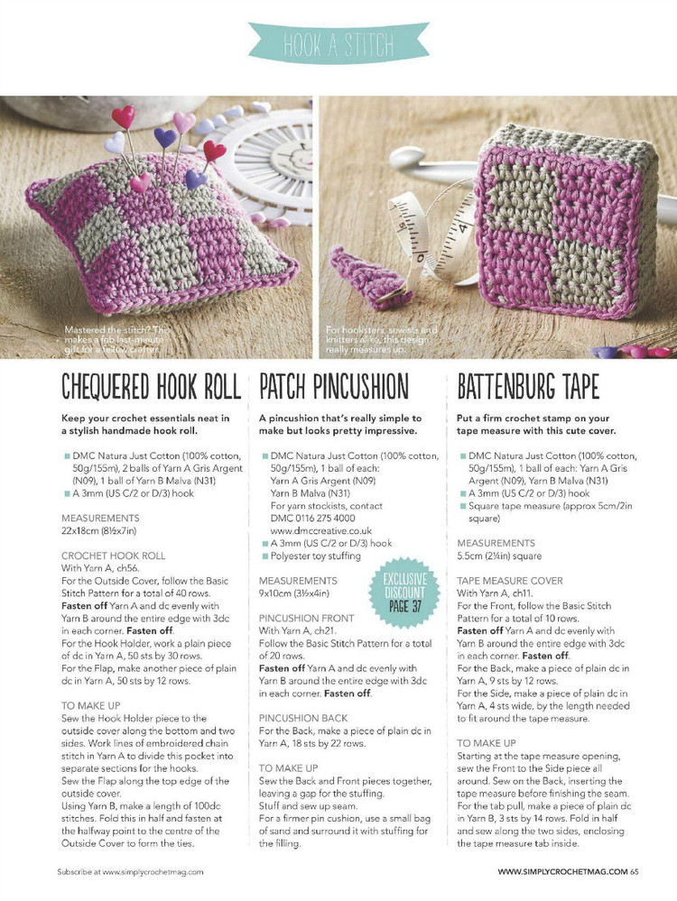 Simply Crochet  Issue 37 2015 - 輕描淡寫 - 輕描淡寫