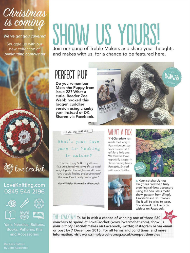 Simply Crochet  Issue 37 2015 - 輕描淡寫 - 輕描淡寫