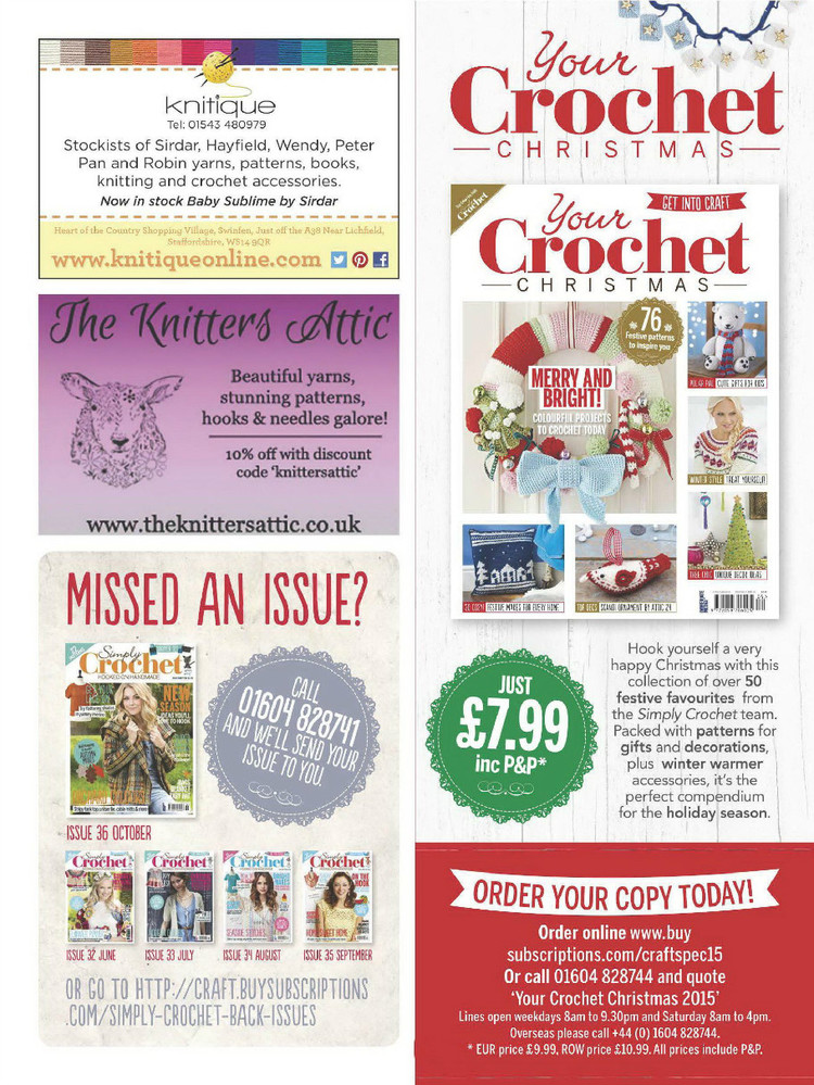 Simply Crochet  Issue 37 2015 - 輕描淡寫 - 輕描淡寫