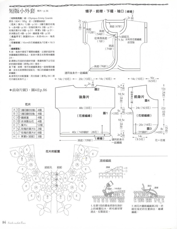 Lady DIY series -- 愛爾蘭風(fēng)蕾絲編織 - 紫蘇 - 紫蘇的博客