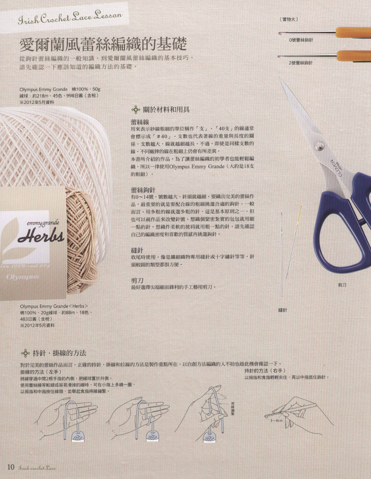 Lady DIY series -- 愛爾蘭風(fēng)蕾絲編織 - 紫蘇 - 紫蘇的博客