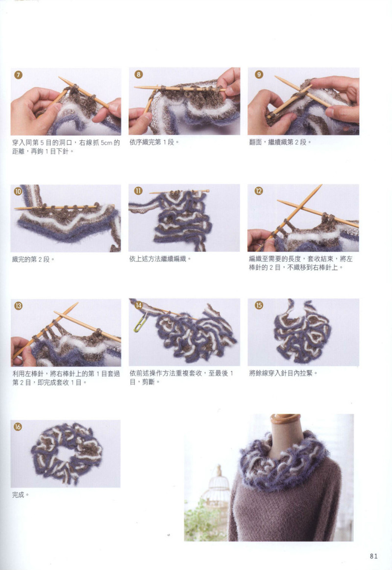 Hand Knitting 2013 -- 十分魅力領(lǐng)片編織 (2) - 紫蘇 - 紫蘇的博客