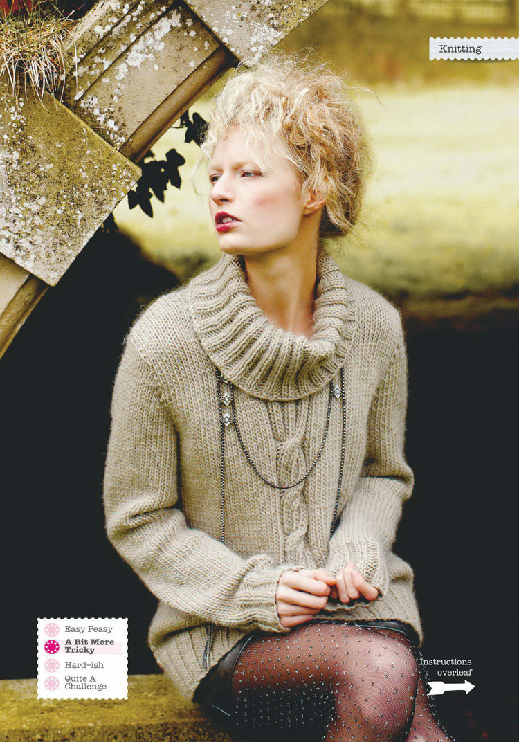 Womans Weekly Knitting  Crochet  September 2015 - 輕描淡寫 - 輕描淡寫